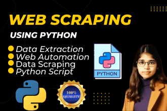 do python web scraping, web scraper, data scraper