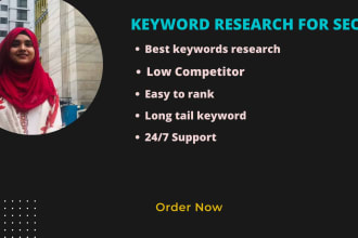 do seo keyword research and competitor analysis in a advanced way
