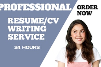 do professional resume writing, cv, and cover letter