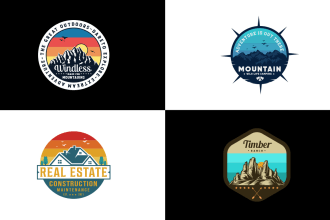 the best adventure, outdoor, vintage, retro logo for you