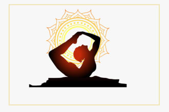 design modern high quality yoga logo