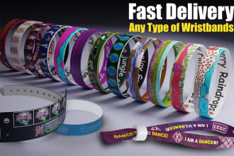 do any kind of custom wristband and lanyard design