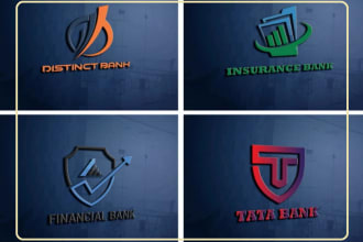 make insurance, financial, accounting, banking logo