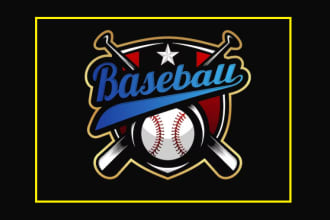 design a varsity, baseball style logo