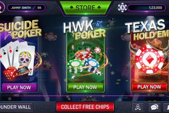 publish ready mobile games hypercasual, ludo, racing, card, board, 2d, 3d