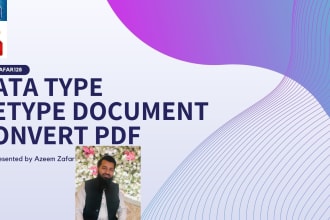 convert, retype, reformat, transcribe any kind of document