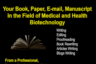 help in book editing, writing, proofreading and rewriting