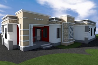create realistic 3d architectural animation and renders in lumion