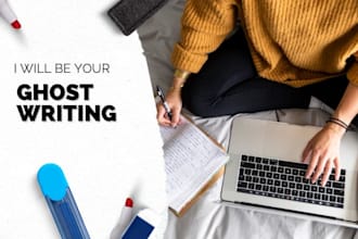 ghostwrite your novel and ebook