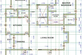 provide architectural service for house plan and commercial plan