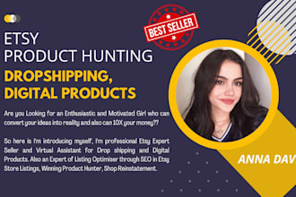 do product hunting for etsy dropshipping and etsy digital product for etsy store