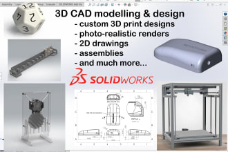 design 3d cad models ready for manufacturing