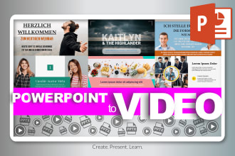 convert PPT to video