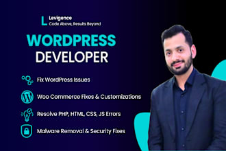 fix wordpress issues, bugs, php errors and wordpress help