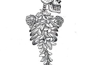 design custom blackwork tattoos for you
