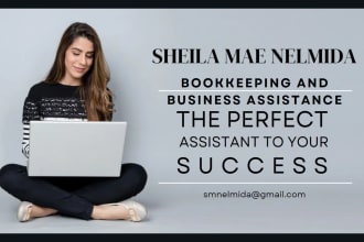make your business  easier with my bookkeeping and admin services