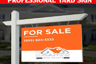 design professional yard sign