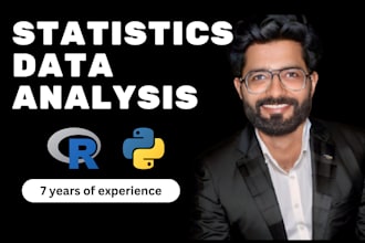 do statistical data analysis using r and python