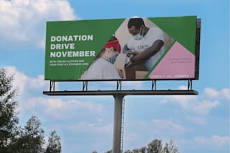 professional signage designs or billboard