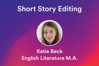 professionally edit your short story
