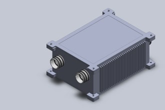 3d modelling, 2d drawing  fem  and cfd simulation reports