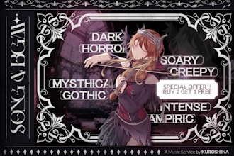 produce dark horror creepy mystical scary bgm song music
