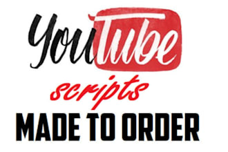 write youtube scripts and content for a growing channel