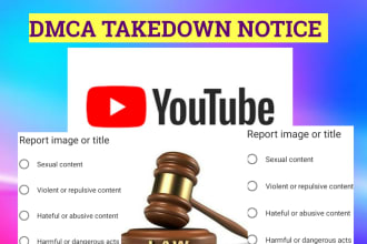 send dmca takedown notice copyright content to youtube