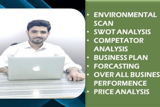 do ratio analysis, swot analysis and competition analysis