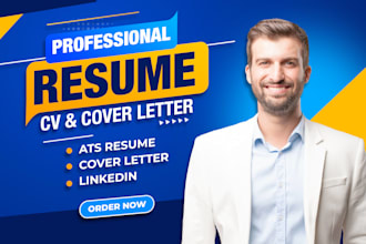 build resume, CV for IT, healthcare, nursing, tech sales, project management