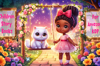 design children book illustration and cover children story book illustration
