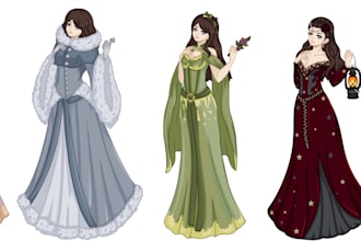design outfits for your character
