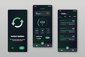 design mobile app ui ux design for android and ios using figma