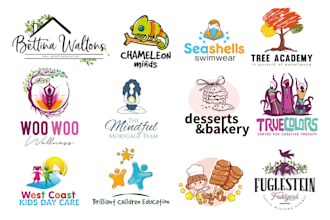 design hand drawn and signature logo