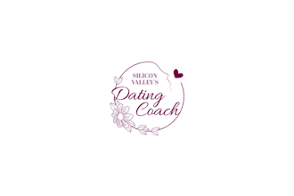 create a luxurious dating coach logo design