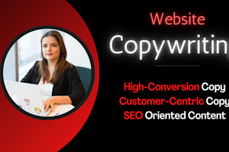 create compelling sales and website content copywriting