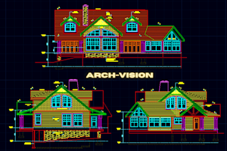 convert pdf, sketch to autocad, cad, dwg