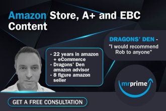 content for your amazon store, a plus and ebc