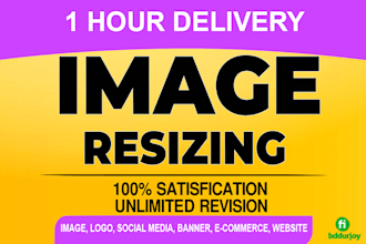 do bulk rename and image resizing photo resize or cropping