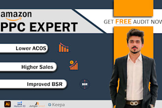 manage and optimize amazon PPC campaigns and  sponsored ads