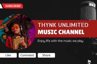 design a stylish youtube channel art
