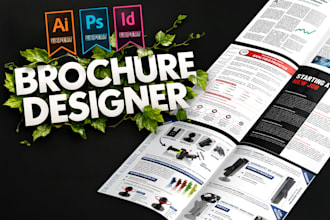 design your brochure in adobe indesign