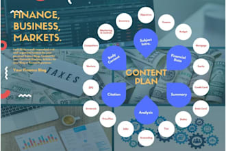 write articles and blogs on finance, taxation and accounting