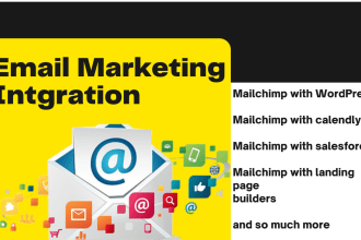 integrate mailchimp with any online app or CRM