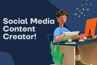 be your social media content creator