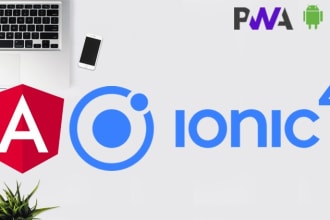 do hybrid mobile app ionic4,pwa and react native