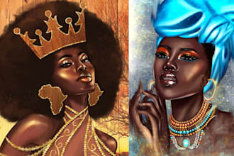 african american masterpiece art or illustrations