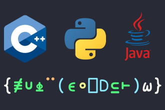 solve assignments with java, cplus, csharp, python, or js
