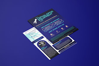 design stunning business flyer ready to print and digital