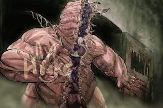 draw monster for you rpg campain